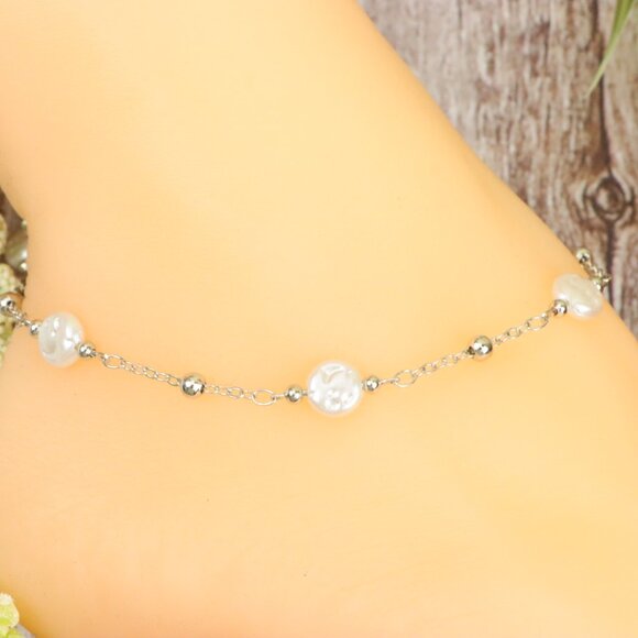 Dainty Anklet for Women – Elegant Everyday Jewelry & Perfect Gift | MLCRC2156 - Picture 5 of 10
